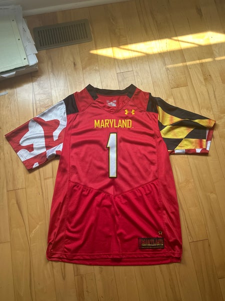 Maryland Terps Men's Under Armour Football Jersey (Used)