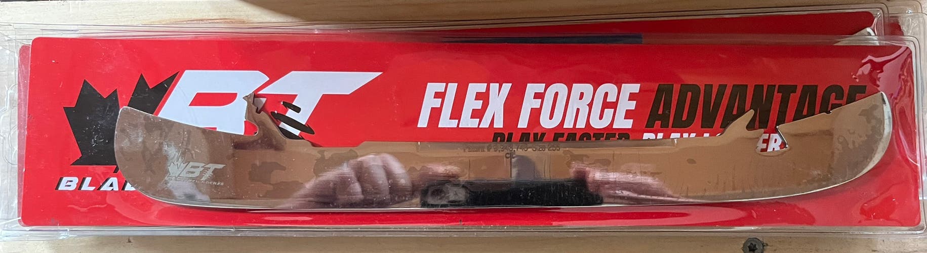 BladeTech Brand New 254 mm Stainless Steel Flex Force Hockey Blades