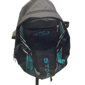 Used Rawlings 2 BAT BACK PACK BB/SB Player Backpack Black 11347-S000253371