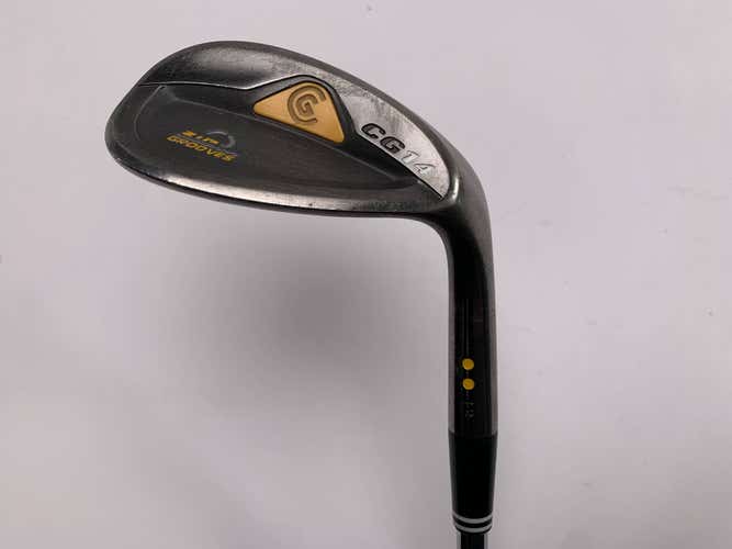 Cleveland CG14 Gunmetal Lob Wedge LW 58* Traction Wedge Steel Mens RH