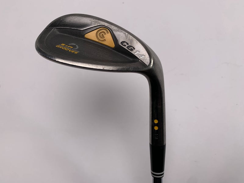 Cleveland CG14 Gunmetal Lob Wedge LW 58* Traction Wedge Steel Mens RH