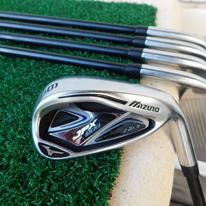 MIZUNO JPX 800 HD (6i-PW) Iron Set w/ Fujikura 65g R Flex Shafts - New Grips