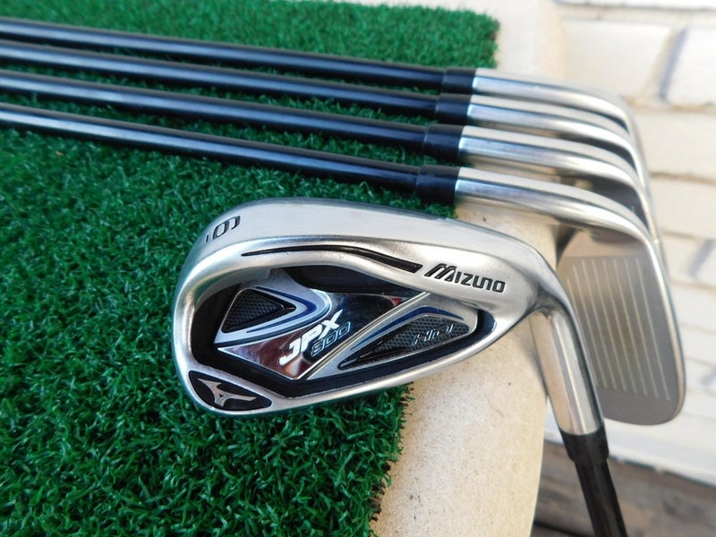 MIZUNO JPX 800 HD (6i-PW) Iron Set w/ Fujikura 65g R Flex Shafts - New Grips