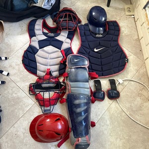 Nike Pro issued (Keep On Truckin) catchers gear. Home And Away Chest Protector(Make Me An Offer)