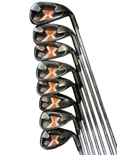 Used Callaway X24 HOT Mens Iron Set RH 4I-9I 11850-S000021257