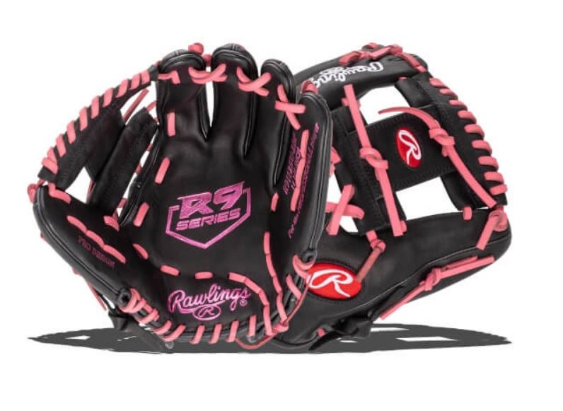 New Rawlings R9 Contour 11.25" Baseball Glove: R91125U-2BP FREE SHIPPING