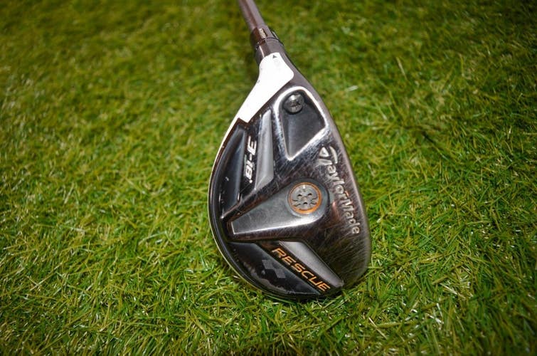 TaylorMade	Rescue 11	18* 3 Hybrid	LH	40.5"	Graphite	Stiff	Lamkin