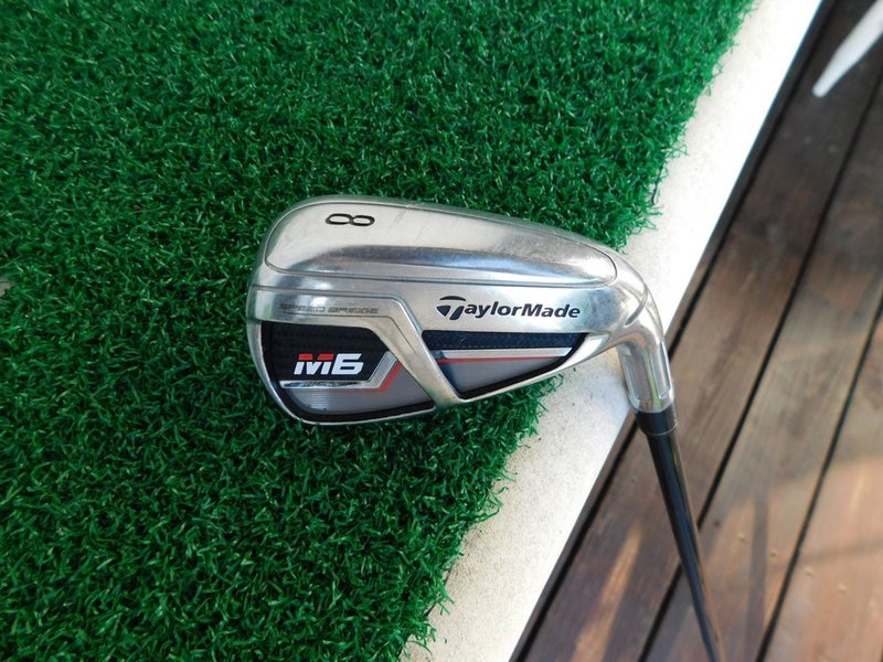 TaylorMade M6 8-Iron w/ Fujikura ATMOS 5A Senior Flex Shaft