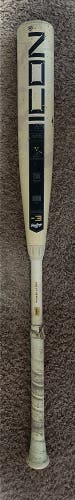 2025 Rawlings Icon Composite BBCOR Certified Bat (-3) 29 oz 32" (Used)