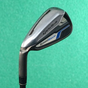 LH TaylorMade SpeedBlade Single 6 Iron Factory Velox T 65G Graphite Regular