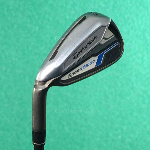 LH TaylorMade SpeedBlade Single 6 Iron Factory Velox T 65G Graphite Regular