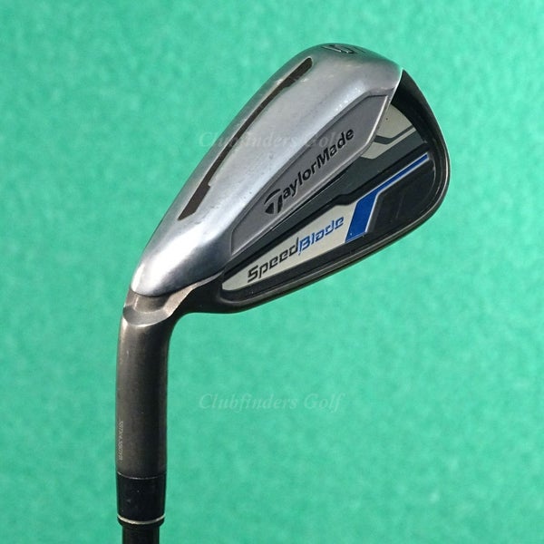 LH TaylorMade SpeedBlade Single 6 Iron Factory Velox T 65G Graphite Regular