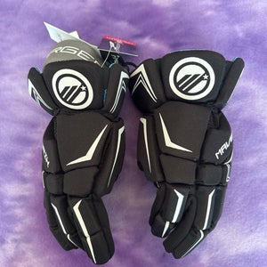 Black Maverik Charger Lacrosse Gloves Extra Small (New)