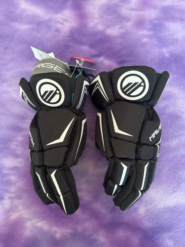 Black Maverik Charger Lacrosse Gloves Extra Small (New)