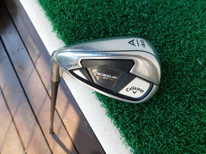 Callaway ROGUE ST MAX 46* Approach Wedge w/ Project X Cypher 5.0 Senior Flex