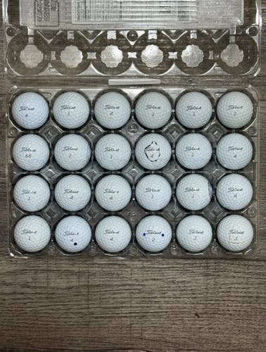 24 Titleist Pro V1x Golf Balls - 2024 / 2025 Models ONLY, 5A MINT CONDITION ONLY