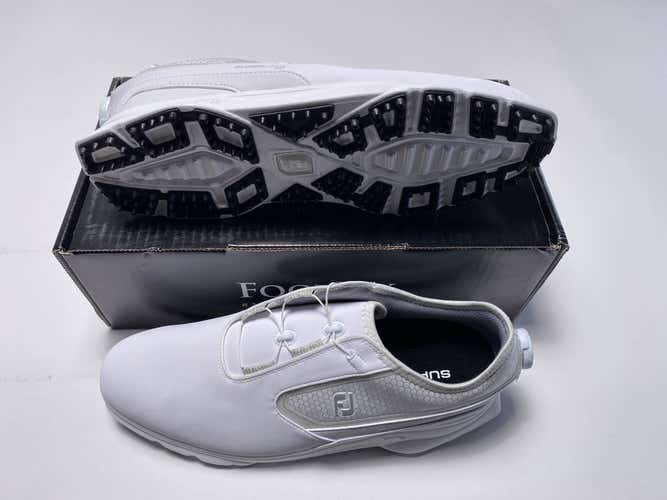 FootJoy Superlites XP BOA Golf Shoes White Men's SZ 11 (58091)