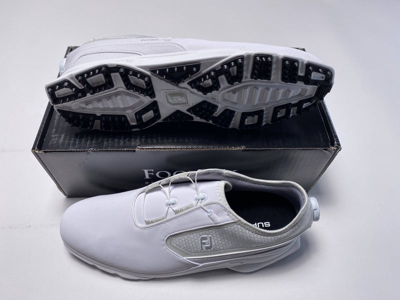 FootJoy Superlites XP BOA Golf Shoes White Men's SZ 11 (58091)