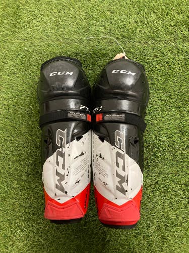 Junior CCM JetSpeed FT4 Shin Pads 12" (Used)