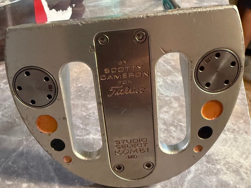 Silver Scotty Cameron Mallet Studio Select Kombi Right Handed Putter 34" (Used)