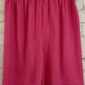 Delvin Sport Design Small Youth Four Way Stretch Shorts Pink Drawcord Waist