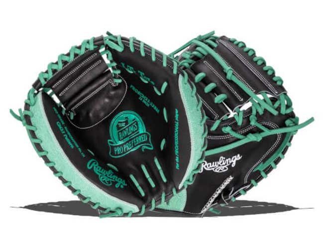 New Rawlings Pro Preferred 33" Baseball Catcher's Mitt: PROSCM33-23BM Free Shipping