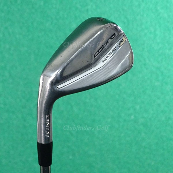 LH Cobra King Forged Tec 2022 Single 9 Iron KBS $-Taper Lite 105 Steel X Stiff