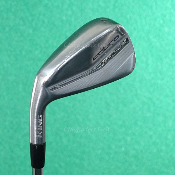 LH Cobra King Forged Tec 2022 Single 7 Iron KBS $-Taper Lite 105 Steel X Stiff