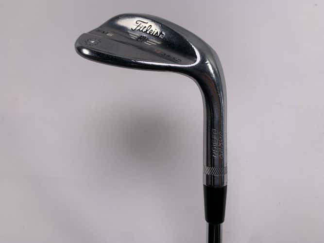Titleist Vokey SM6 Tour Chrome Lob Wedge LW 60* 8 M-Grind Wedge Steel Mens RH