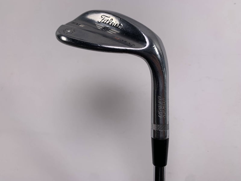 Titleist Vokey SM6 Tour Chrome Lob Wedge LW 60* 8 M-Grind Wedge Steel Mens RH