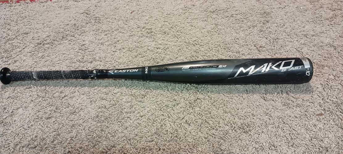 2017 Easton Mako Beast Composite USSSA Certified Bat (-10) 21 oz 31" (Used)