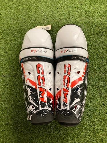 Junior CCM Jetspeed ft6 pro Shin Pads 13" (Used)