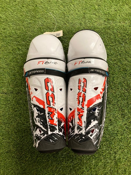 Junior CCM Jetspeed ft6 pro Shin Pads 13" (Used)
