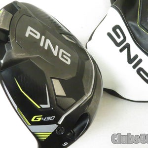 PING G430 MAX Driver 9° TOUR 2.0 Black 65 Stiff Flex +Cover & Tool