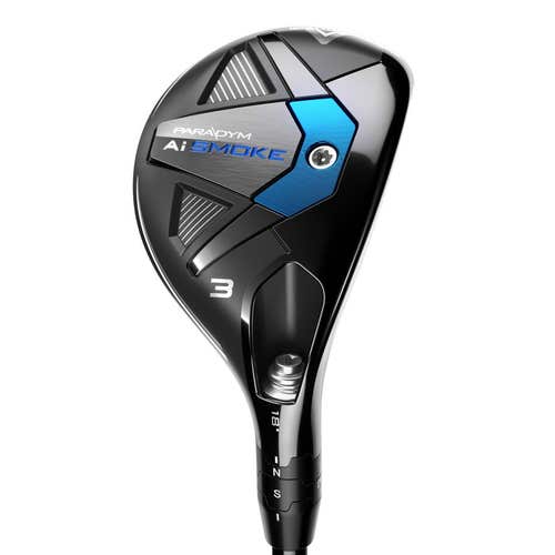 CALLAWAY PARADYM AI SMOKE 4 HYBRID GRAPHITE 5.5 STANDARD PROJECT X CYPHER BLACK 2.0 60 IR/HYB GRAPH