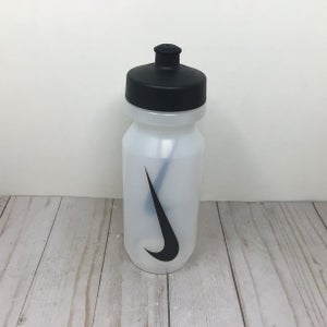 Nike Big Mouth 2.0 Water Bottle Clear Black Logo 22oz (New)