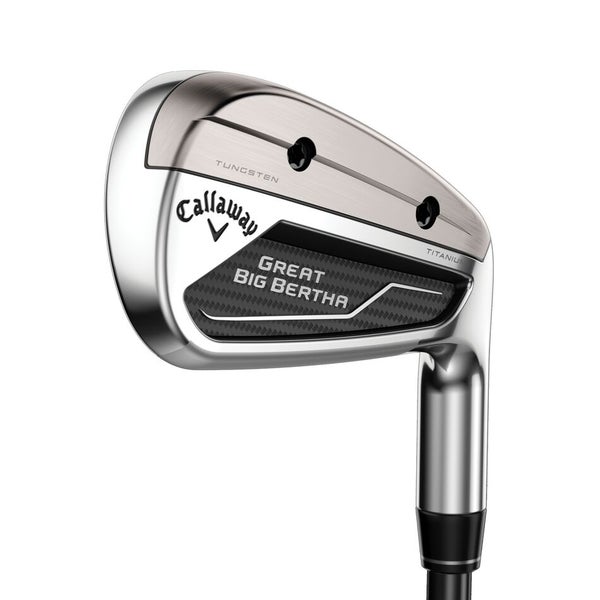 LEFT HANDED CALLAWAY 2023 GBB 7 IRON GRAPHITE LIGHT STANDARD UST MAMIYA HELIUM NANOCORE IP 60 HYB/I
