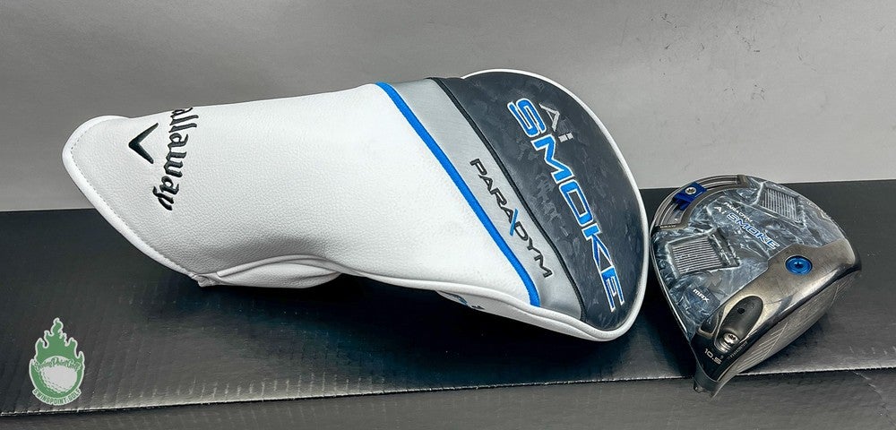 Used TOUR ISSUE Callaway Paradym Ai-Smoke MAX Driver 10.5* HEAD ONLY Golf Club