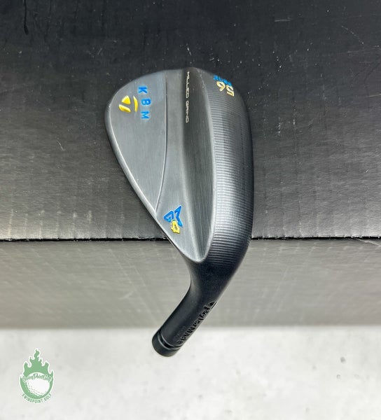 Used Taylormade Milled Grind 4 Black SB Grind 56*-12 Wedge HEAD ONLY Golf Club
