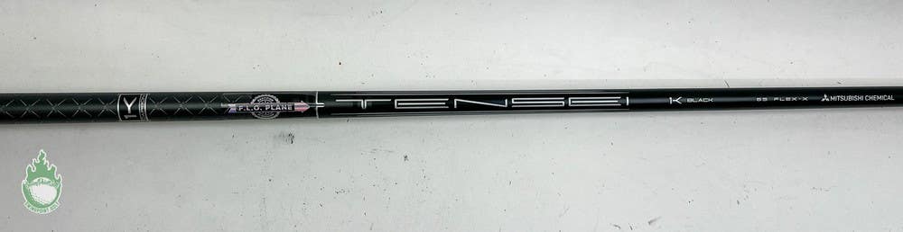 Used Mitsubishi Chemical Tensei 1K Black 65g X-Stiff Driver Shaft Titleist Tip
