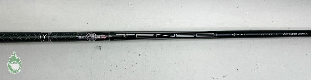 Used Mitsubishi Chemical Tensei 1K Black 65g X-Stiff Driver Shaft Titleist Tip