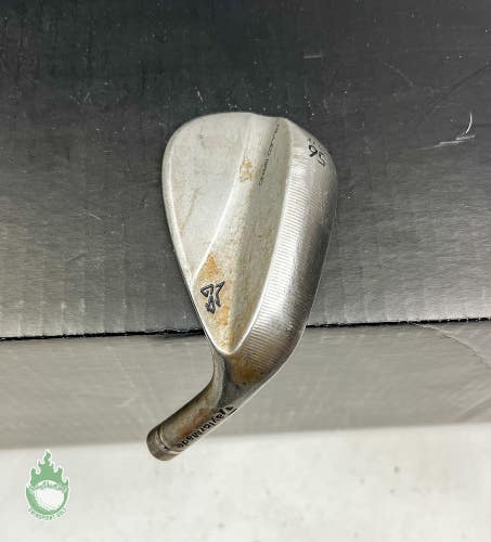 Used RH Taylormade Milled Grind 4 Raw SB Grind 56*-12 Wedge HEAD ONLY Golf Club