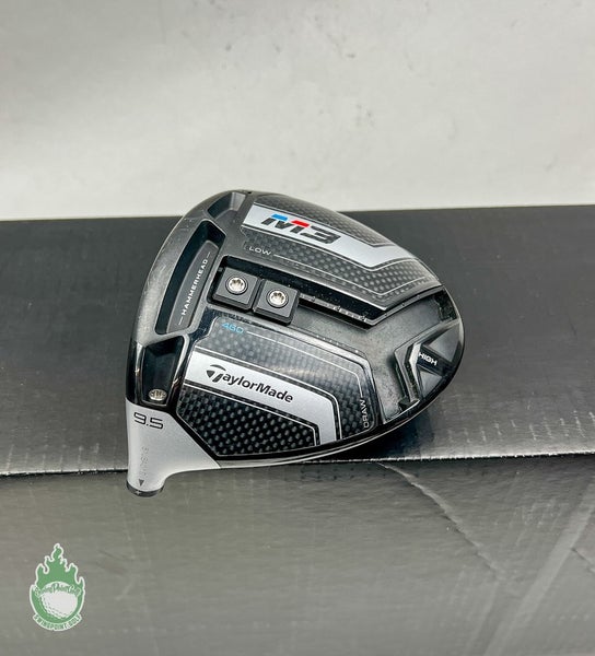 Used Left Handed Tour Issue TaylorMade M3 460 Driver 9.5* HEAD ONLY Golf Club