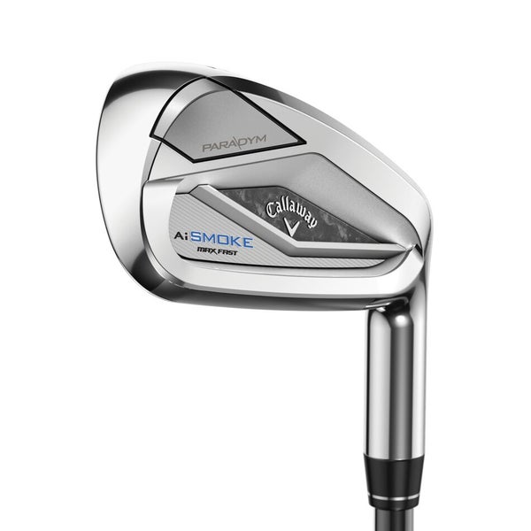 CALLAWAY PARADYM AI SMOKE MAX FAST PITCHING WEDGE 44° GRAPHITE WOMENS STANDARD MITSUBISHI ELDIO BLU