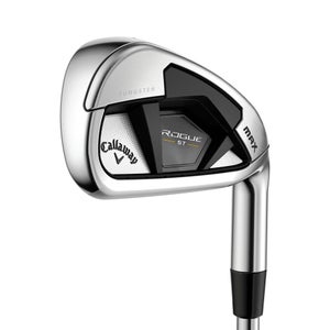 CALLAWAY ROGUE ST MAX IRON SETS 6-9 IRON STEEL STIFF STANDARD TRUE TEMPER ELEVATE 95 MPH STEEL
