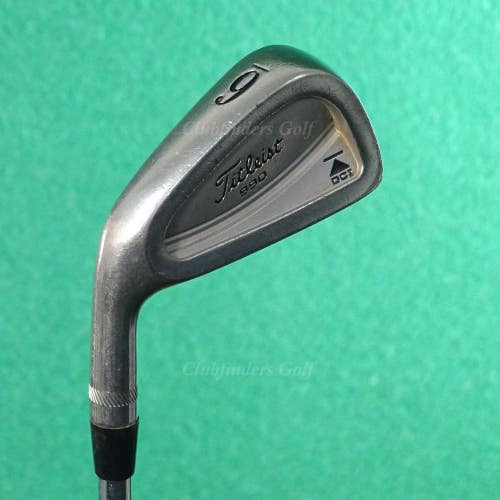 LH Titleist DCI 990 Single 6 Iron Precision Rifle Steel Stiff