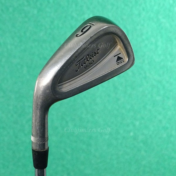 LH Titleist DCI 990 Single 6 Iron Precision Rifle Steel Stiff