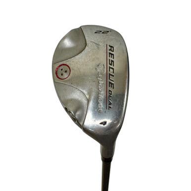 Used Taylormade RESCUE DUAL Men's RH 4 Hybrid Ladies Flex Graphite Shaft 11506-S000276570