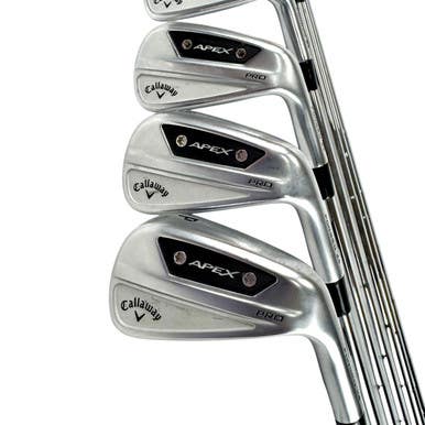 Used Callaway APEX PRO 24 Men's RH Iron Set 4I-PW Stiff Flex Steel Shaft 11506-S000275821