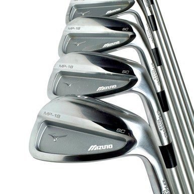 Used Mizuno MP-18 Men's RH Iron Set 4I-PW Stiff Flex Steel Shaft 11506-S000283293